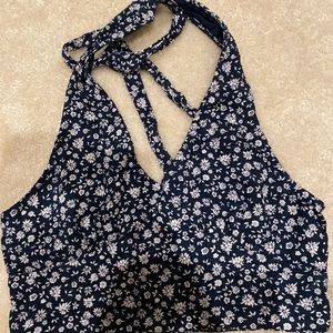 Haltered crop top